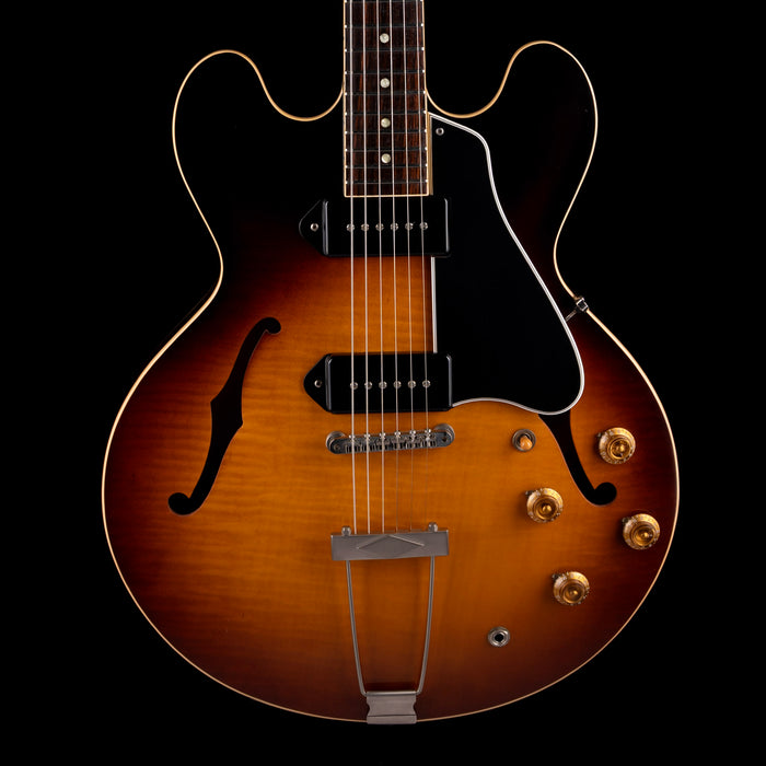 Pre Owned 2015 Gibson Memphis 1959 ES-330 Vintage Sunburst With Figured Top With OHSC