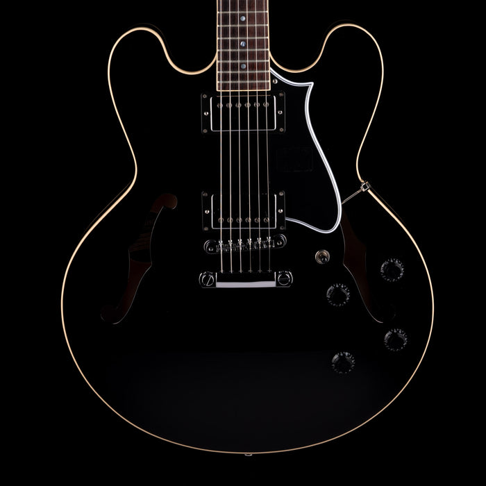 Heritage Standard H-535 Semi-Hollow Ebony Electric Guitar with Case