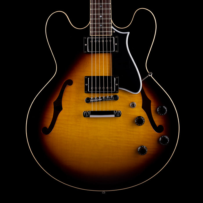 Heritage Standard H-535 Semi-Hollow Original Sunburst Electric Guitar with Case