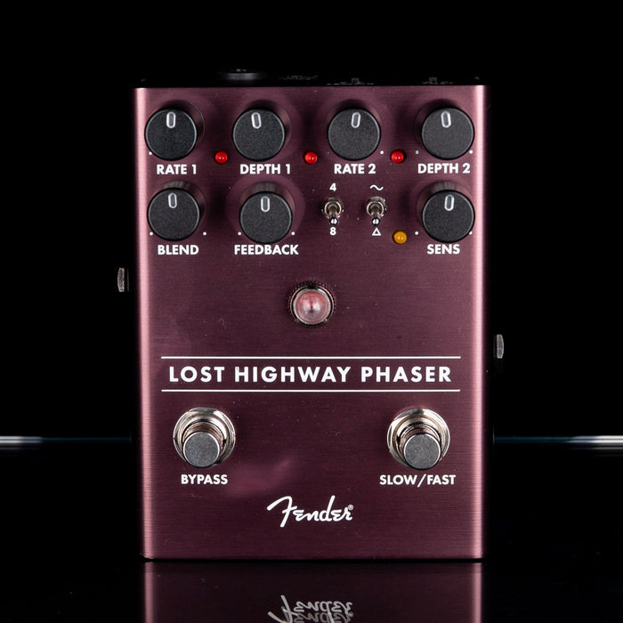 Used Fender Lost Highway Phaser Pedal With Box