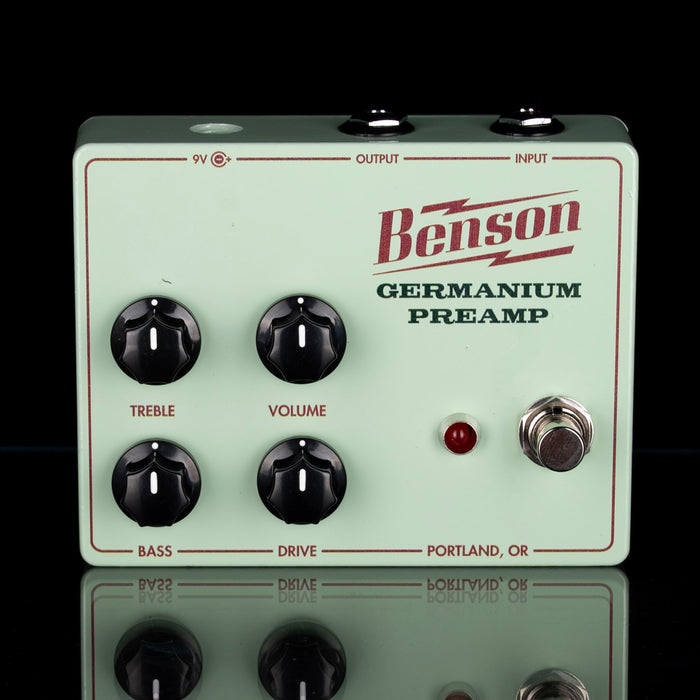 Used Benson Germanium Preamp Pedal With Box