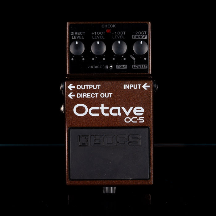 Used Boss OC-5 Octave Guitar Effect Pedal With Box