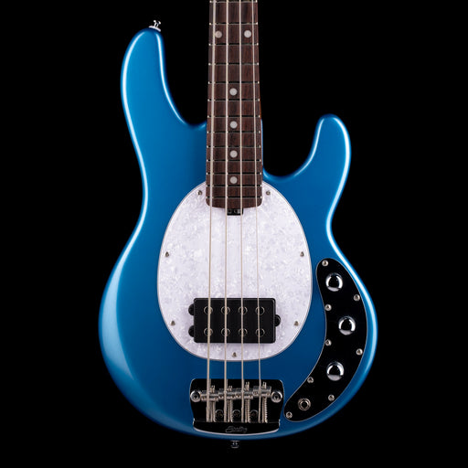 Used Sterling by Music Man StingRay Short Scale Bass Toluca Lake Blue 1 HB With Gig Bag
