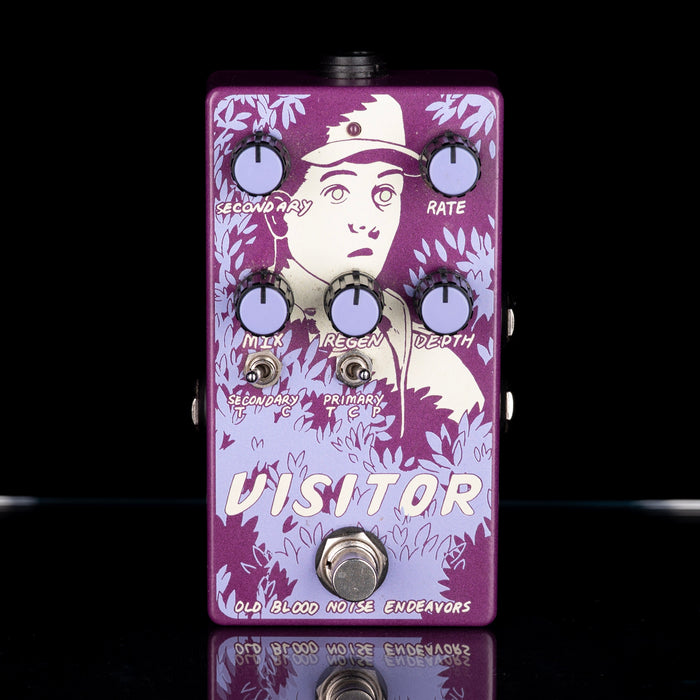 Used Old Blood Noise Endeavors Visitor Parallel Multi-Modulator Pedal with Box - 2