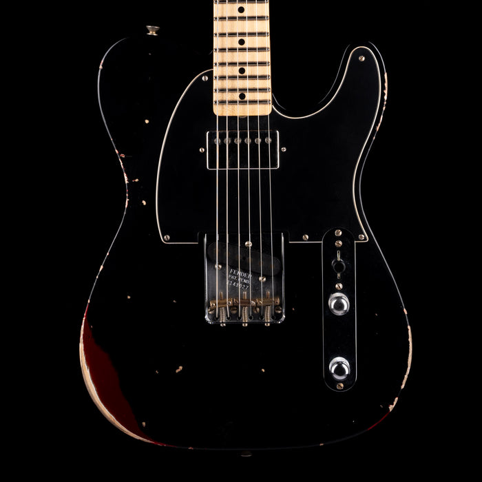 Fender Custom Shop 1952 Telecaster Relic Black Over Candy Apple RedFender Custom Shop 1952 Telecaster Relic Black Over Candy Apple Red