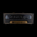 Guitar amplifier head with 'Freightliner' branding on a black background