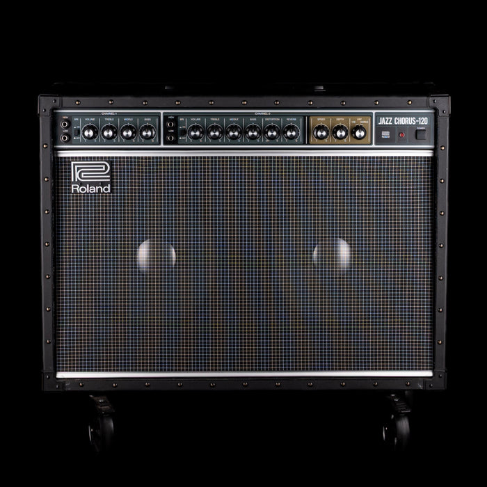 Pre Owned Roland JC-120 Guitar Amp Combo With Footswitch and Cover - Z2M6789