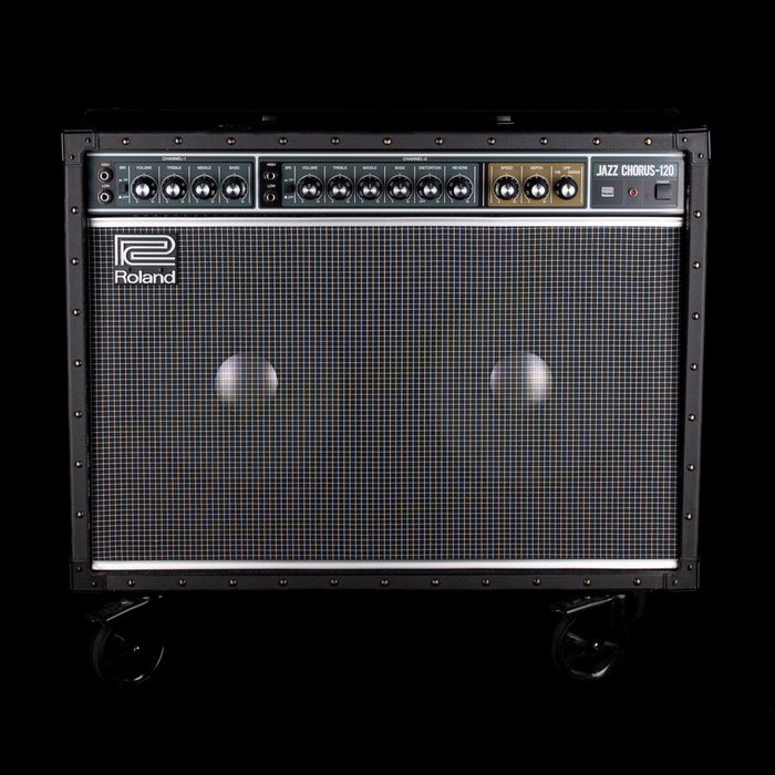 Pre Owned Roland JC-120 Guitar Amp Combo With Footswitch and Cover - Z2M6777