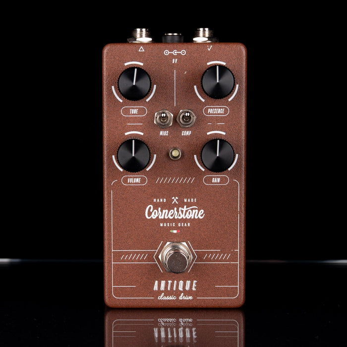 Used Cornerstone Music Antique Overdrive Pedal With Box