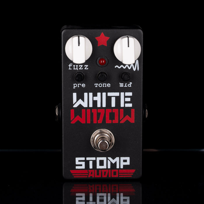 Used Stomp Audio Labs White Widow Fuzz Pedal With Box