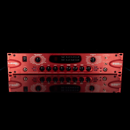 Used Line 6 Pod Pro Rackmount Multi Effect and Amp Modeler Red Rack Unit