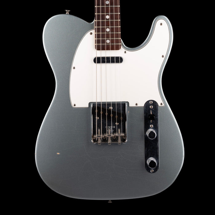 Pre Owned 2004 Fender Limited Edition Closet Classic Telecaster Firemist Silver Metallic With OHSC