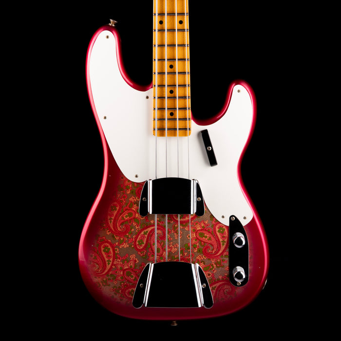 Fender Custom Shop Limited Edition 1954 Precision Bass Journeyman Relic Aged Pink Paisley