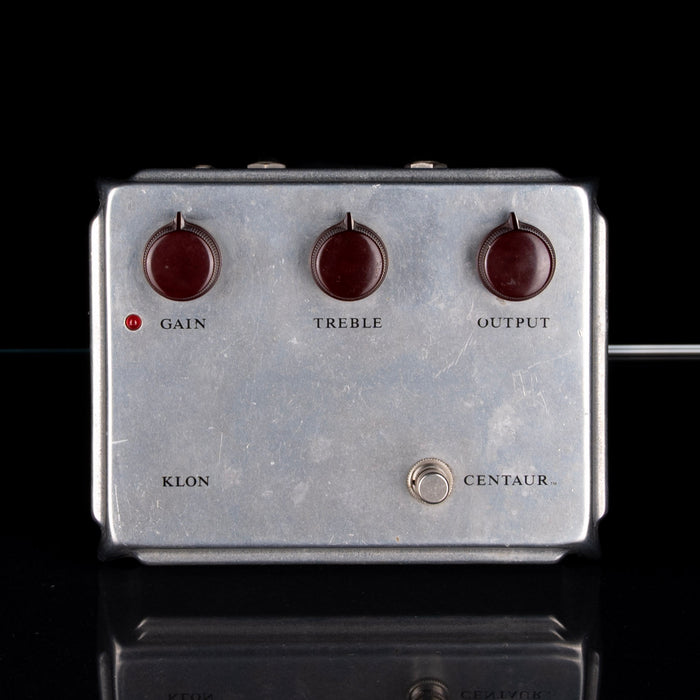 klon overdrive pedal Pre Owned 1995 KLON Centaur Overdrive/Boost Pedal - Silver