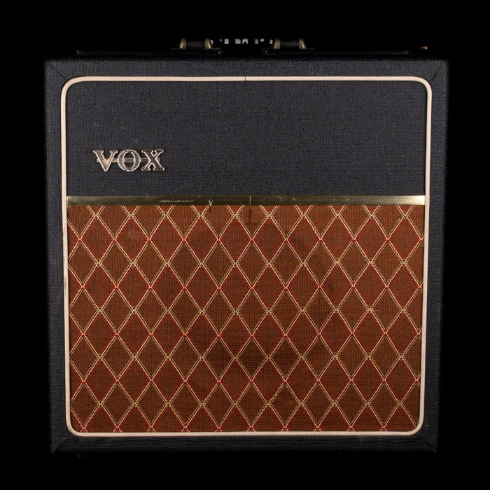 Vintage 1963 Vox AC-4 1x8" Guitar Amp Combo JMI With Original Footswitch Black