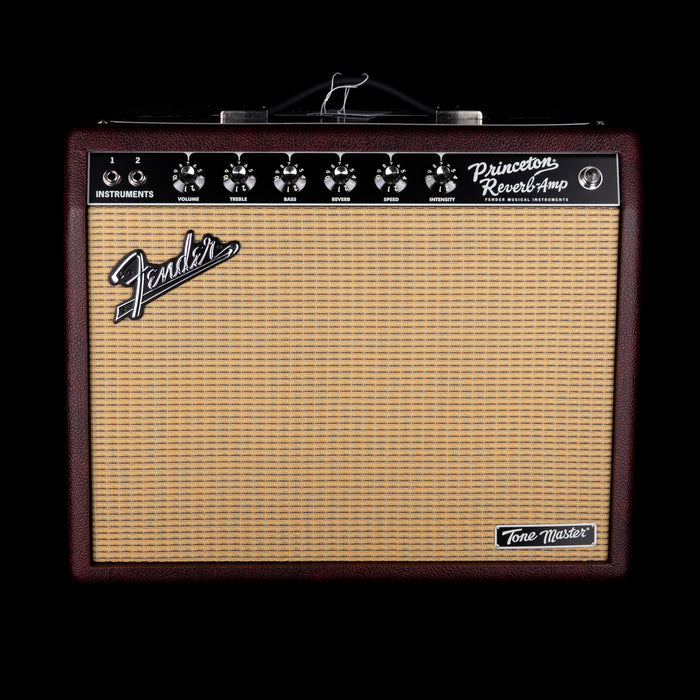 Used 2025 Fender Limited Edition Tone Master Princeton Wine with Cover and Footswtich