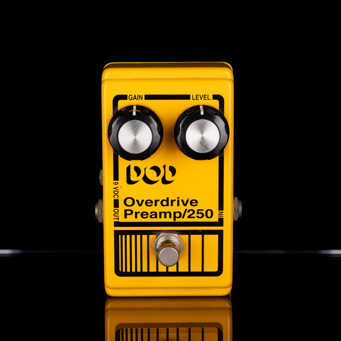 Used DOD Pre Amp/250 Orange Reissue Pedal With Box