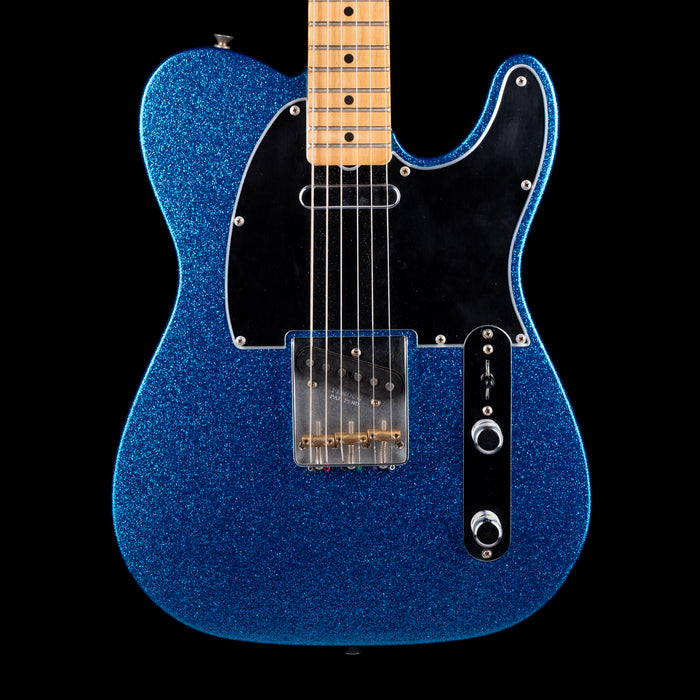 Used Fender Artist Series J Mascis Tele Bottle Rocket Blue Flake With Gig Bag