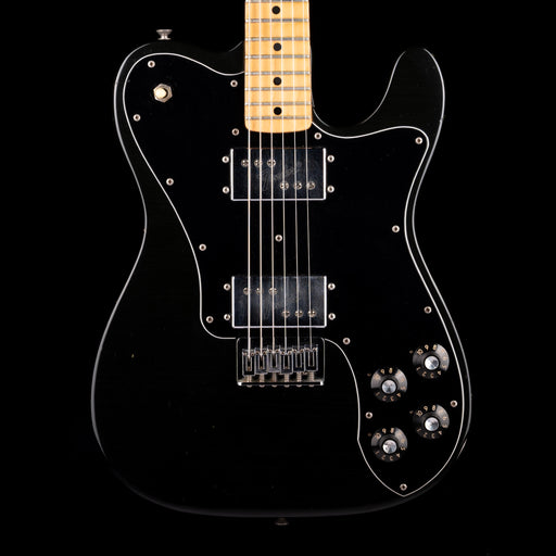Vintage 1974 Fender Telecaster Deluxe Black With OHSC