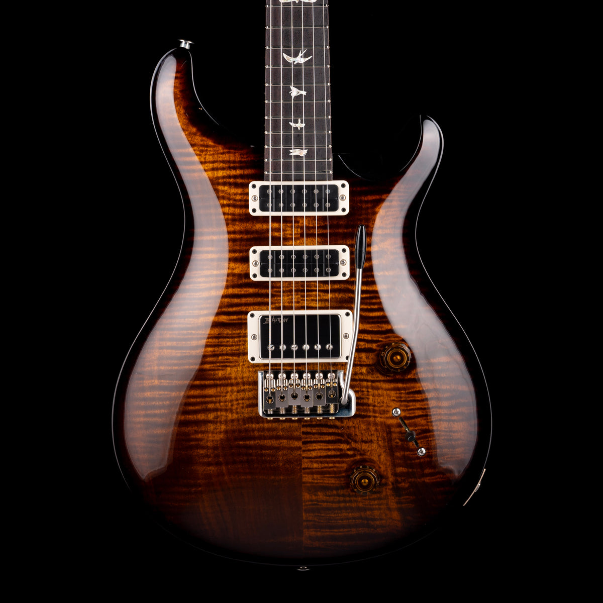 PRS Core Studio Black Gold Wraparound Burst with Case — Truetone Music