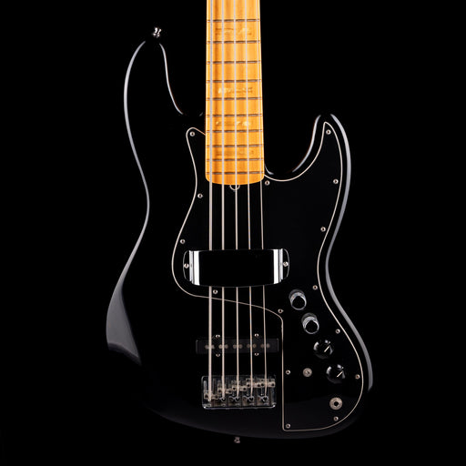 Pre Owned 2005 Fender Marcus Miller Jazz Bass V Black With OHSC
