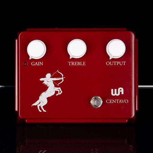 Used Warm Audio Limited Edition Oxblood Red Centavo Overdrive Pedal with Box