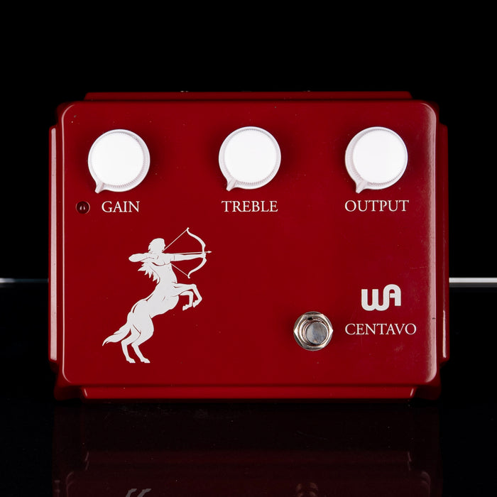 Used Warm Audio Limited Edition Oxblood Red Centavo Overdrive Pedal with Box