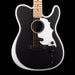 Pre Owned Fender Jack White Triplesonic Acoustasonic Telecaster Satin Arctic White with Black Top With OHSC