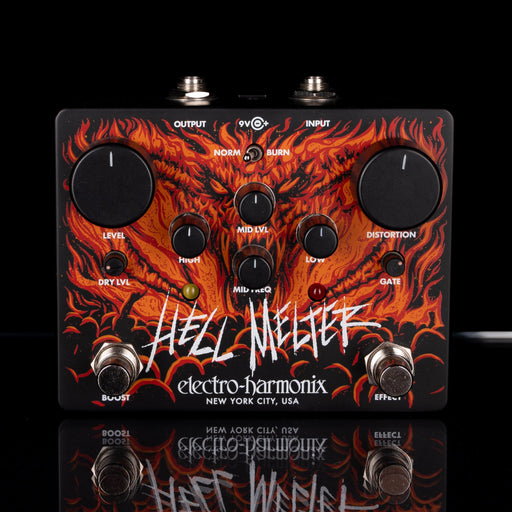 Used Electro-Harmonix Hell Melter Metal Distortion Pedal with Box