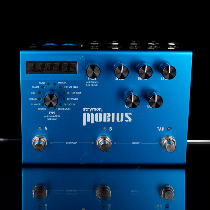 Used Strymon Mobius Multi-dimensional Modulation Pedal - 3