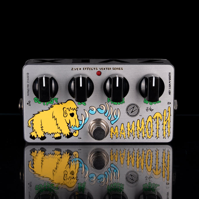 Used ZVex Vexter Series Wooly Mammoth Bass Fuzz Guitar Pedal With Box