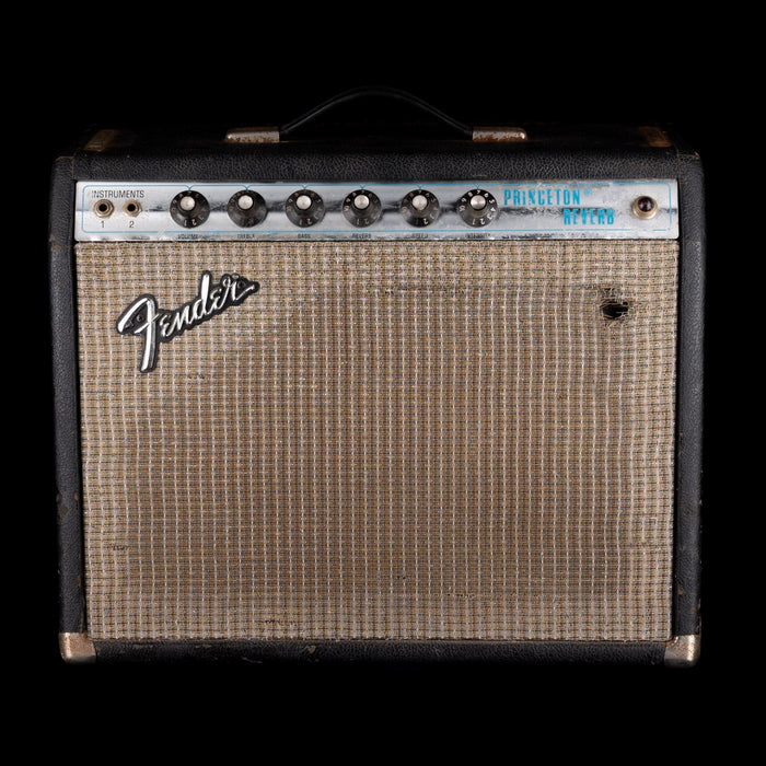 Vintage 1973 Fender Princeton Reverb Guitar Amp Combo