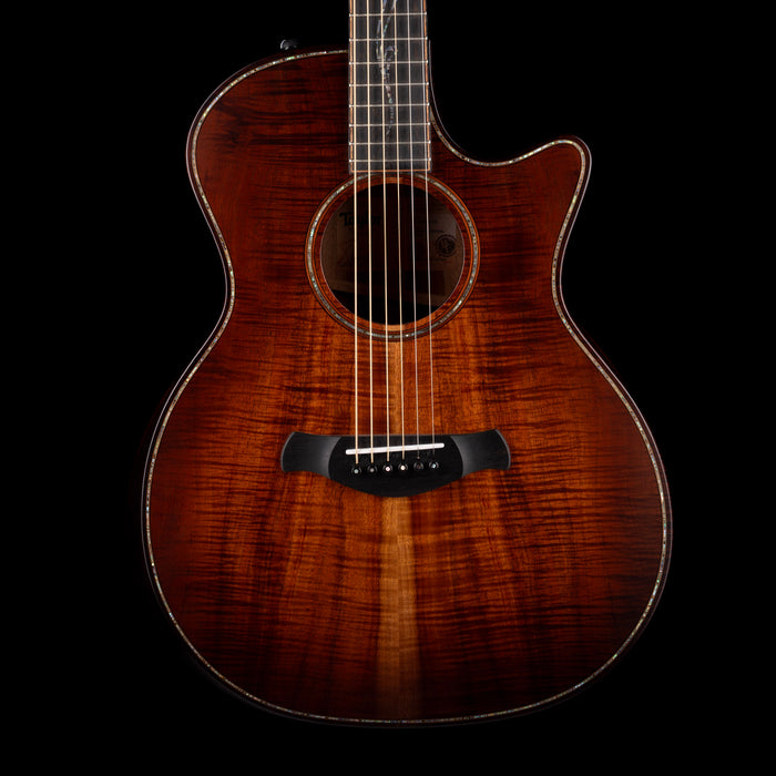Pre Owned 2022 Taylor Builder's Edition K24ce AA Koa Kona Burst with OHSC