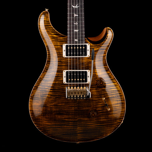 PRS Core Custom 24 Pattern Thin 10 Top Yellow Tiger with Case