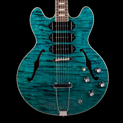 Pre Owned 2024 Gibson Custom Shop Mod Collection 1964 ES-335 Laguna Azul with OHSC