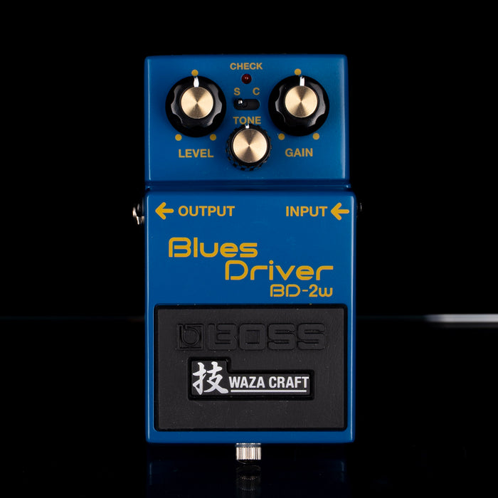Used Boss BD-2W Waza Craft Blues Overdrive Pedal With Box - 2