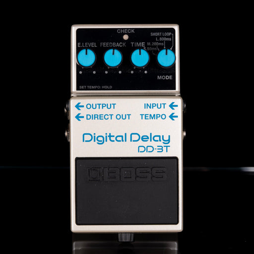 Used Boss DD-3T Digital Delay with Tap Tempo Guitar Effect Pedal