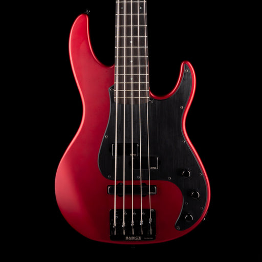 Pre Owned ESP LTD AP-5 5-String Bass in Metallic Red With OHSC