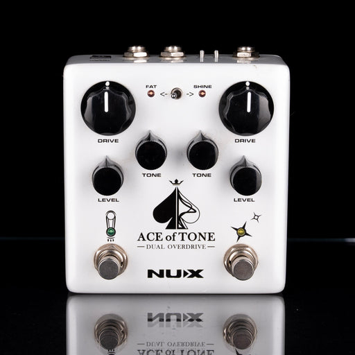 Used NUX Ace of Tone Dual Overdrive Pedal with Box