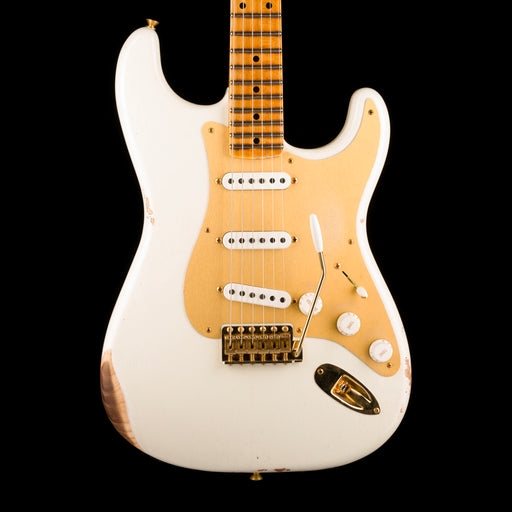 Fender Custom Shop Limited Edition 1954 Stratocaster Relic Faded Aged Olympic White