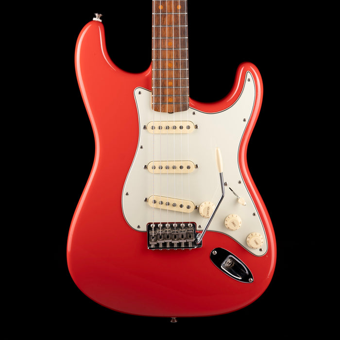 Used 2023 Fender American Vintage II 1961 Stratocaster Fiesta Red with OHSC - Serial # V2214290