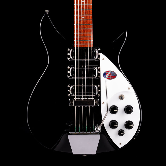 Pre Owned 2020 Rickenbacker 325 C64 Jetglo Electric Guitar With OHSC