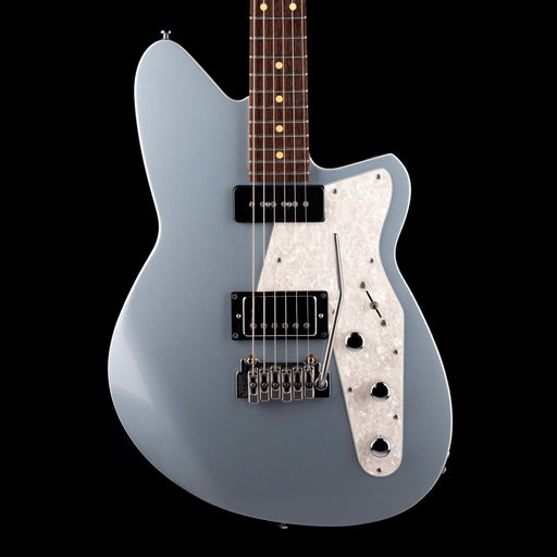 Used Reverend Double Agent W Metallic Silver Freeze with Gig Bag