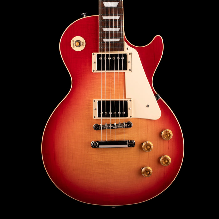 Used Gibson 2022 Les Paul Standard 50s Figured Top Heritage Cherry Sunburst with OHSC