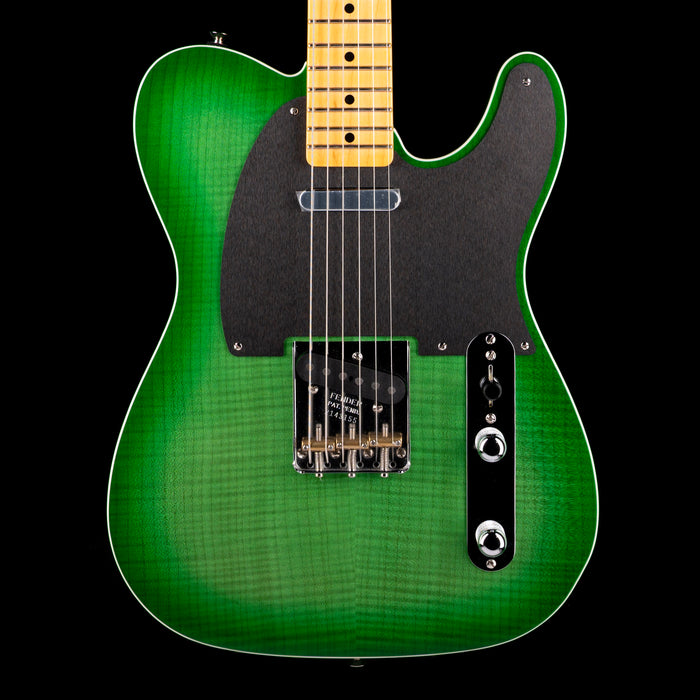 Fender Custom Shop 50's Telecaster Custom Flametop NOS Greenburst With OHSC