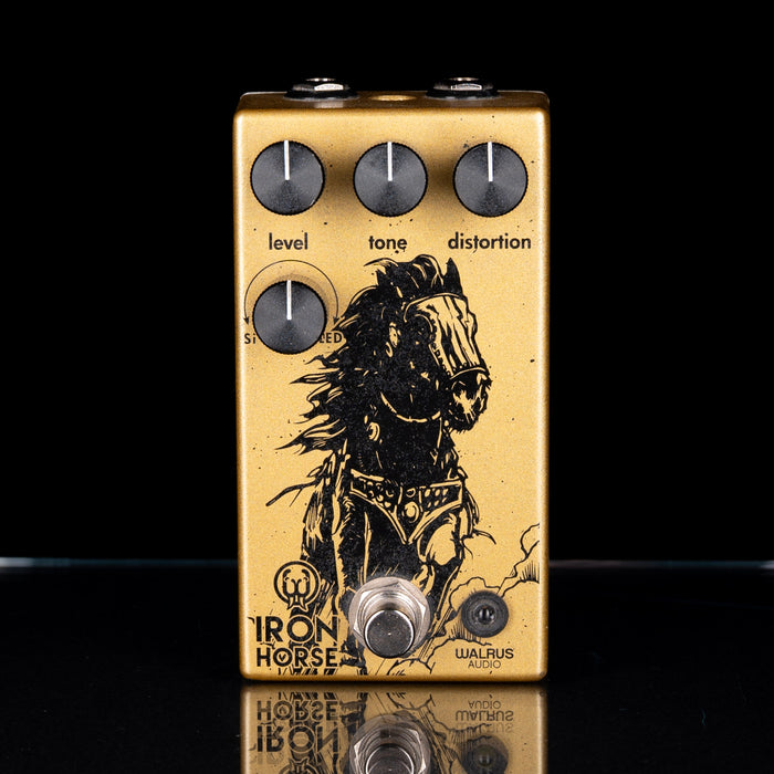 Used Walrus Audio Iron Horse V3 LM308 Distortion Pedal with Box - 2