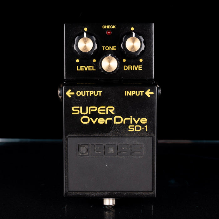 Used Boss 40th Anniversary SD-1 Super Overdrive Pedal with Box