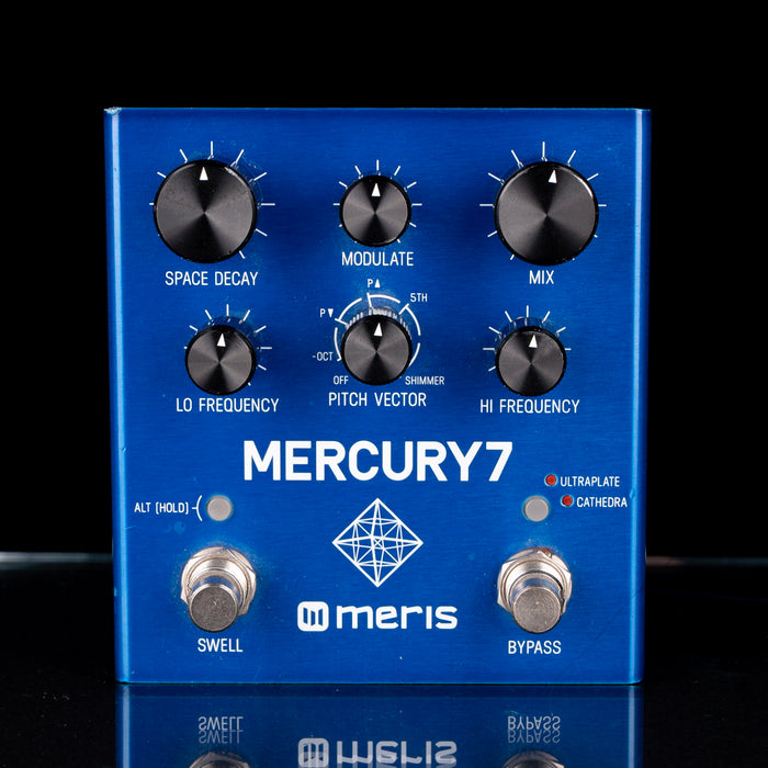 Used Meris Mercury 7 Reverb Pedal With Box