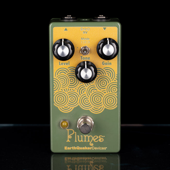 Used EarthQuaker Devices Plumes Overdrive Pedal - 2