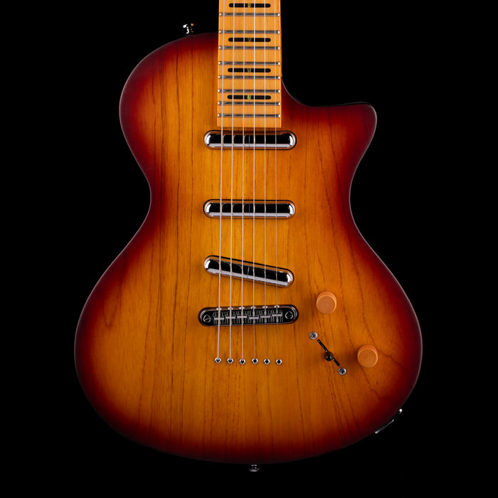 Pre-Owned Sire Larry Carlton L5 Solid Body Sunburst Satin Electric Guitar With OHSC